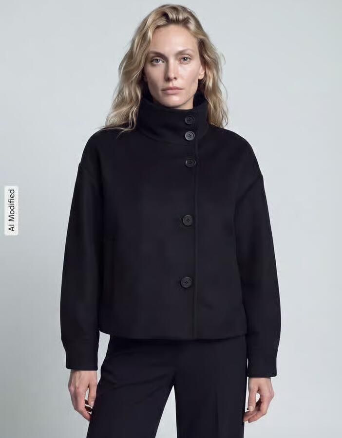 Jake*s Collection Blouson met hoge opstaande kraag - Foto 2