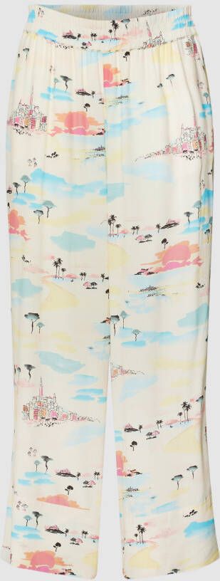 Jake*s Collection Broek met all-over motief