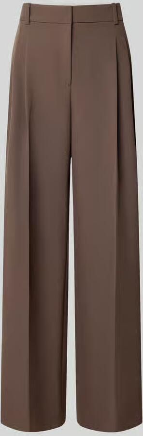 Jake*s Collection broek met bandplooien