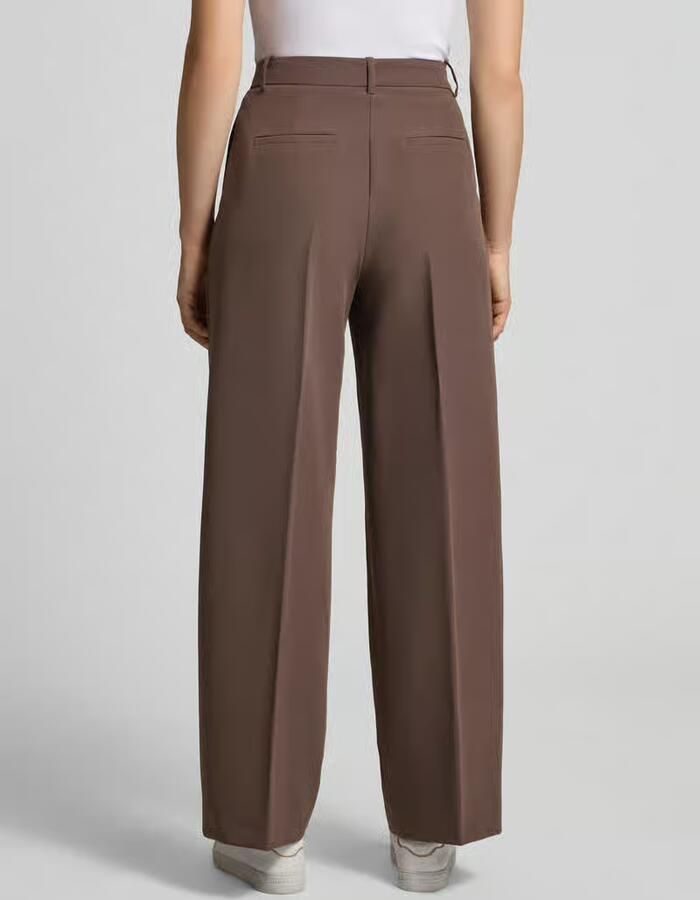 Jake*s Collection broek met bandplooien - Foto 3