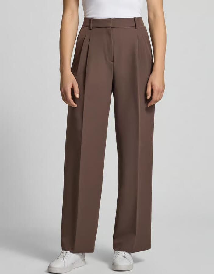 Jake*s Collection broek met bandplooien - Foto 2