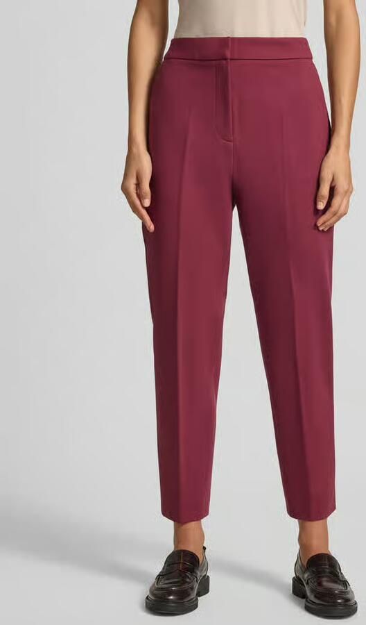 Jake*s Collection Broek van viscosemix met persplooien - Foto 3