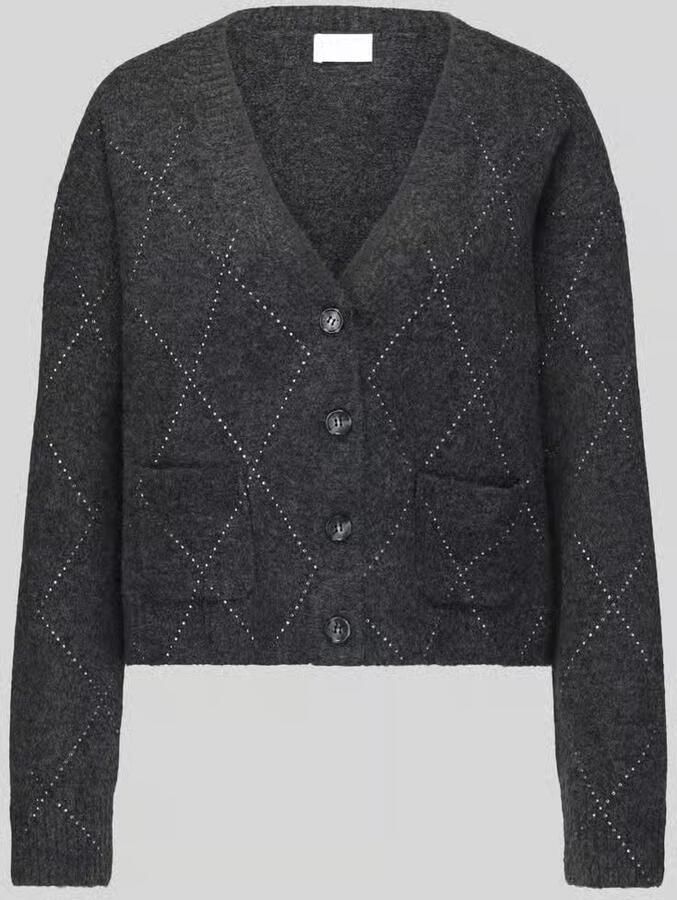 Jake*s Collection cardigan met wol