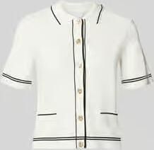 Jake*s Collection Cardigan van viscosemix met 1 2-mouwen