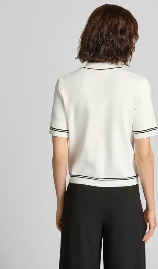 Jake*s Collection Cardigan van viscosemix met 1 2-mouwen - Foto 3