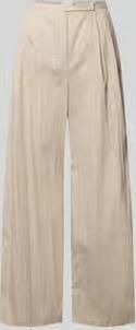 Jake*s Collection chino met knoopsluiting en draperieën