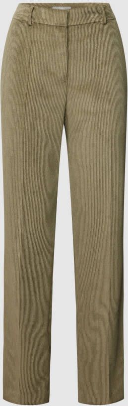 Jake*s Collection Corduroy broek met haakjessluiting