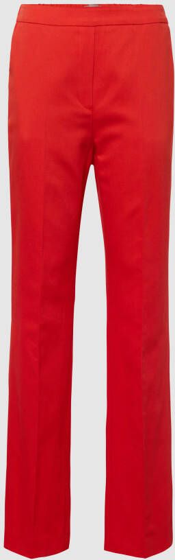 Jake*s Collection Flamed fit broek met persplooien