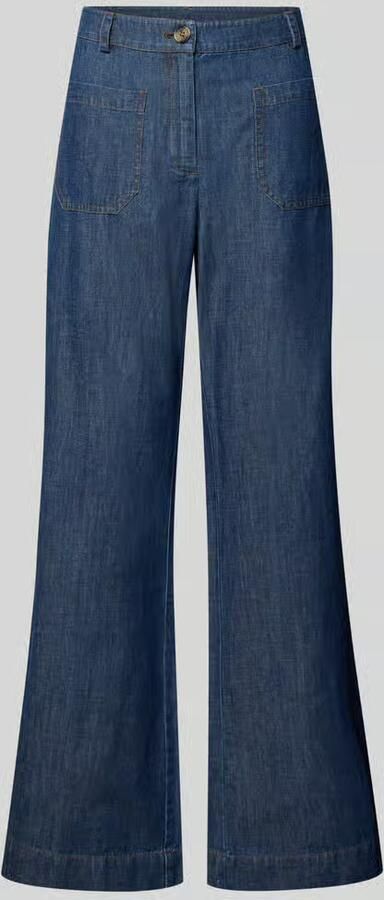 Jake*s Collection Flared broek met opgestikte zakken - Foto 2