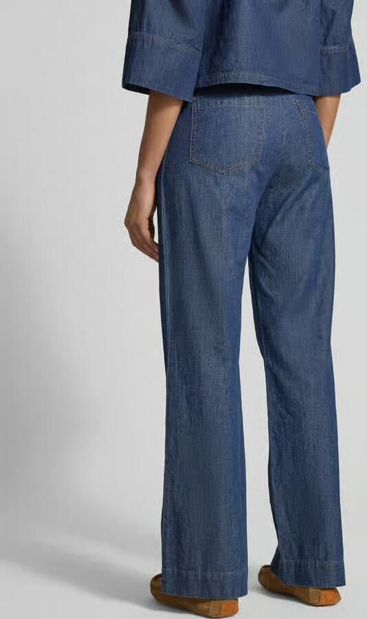 Jake*s Collection Flared broek met opgestikte zakken - Foto 3