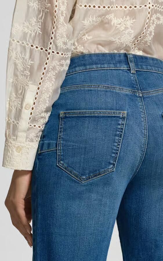 Jake*s Collection flared jeans met steekzakken