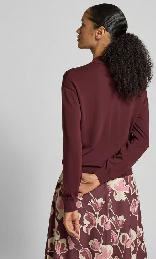 Jake*s Collection Gebreide pullover met ribboorden