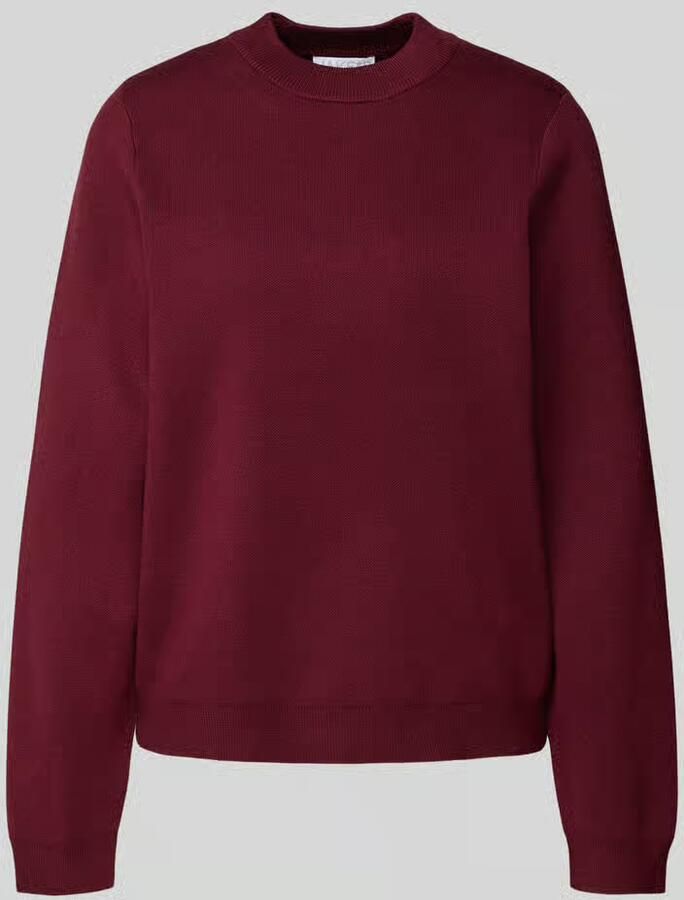 Jake*s Collection Gebreide pullover met ronde hals - Foto 2