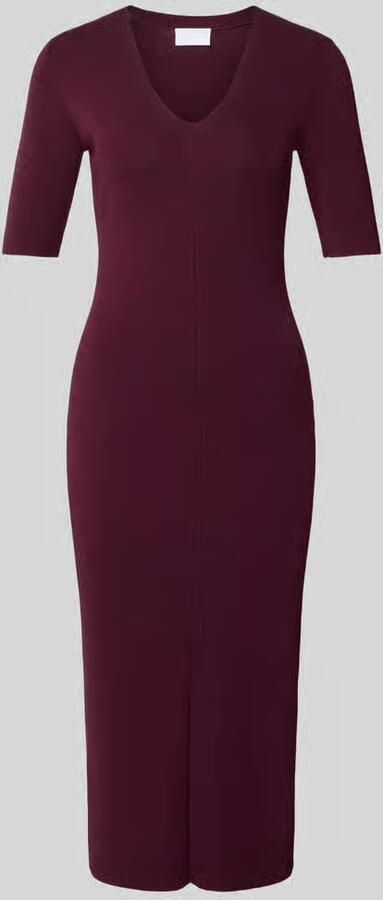 Jake*s Collection Getailleerde sheath-jurk van viscosemix