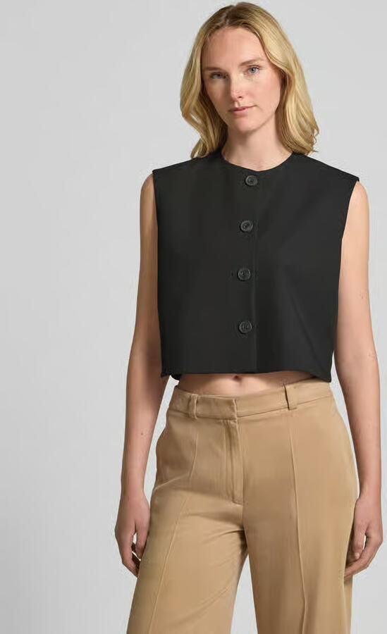 Jake*s Collection Gilet met kapmouwen - Foto 3