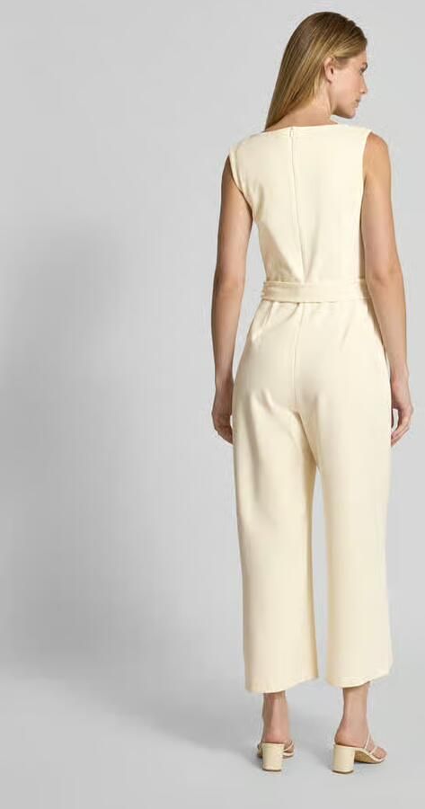 Jake*s Collection Jumpsuit met strikceintuur en ronde hals - Foto 2