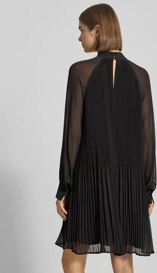 Jake*s Collection Knielange jurk in semi-transparant design