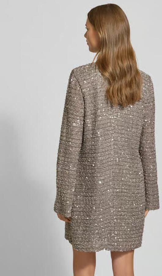Jake*s Collection Knielange jurk met pailletten