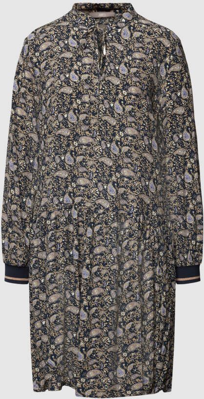 Jake*s Collection Knielange jurk met paisleymotief