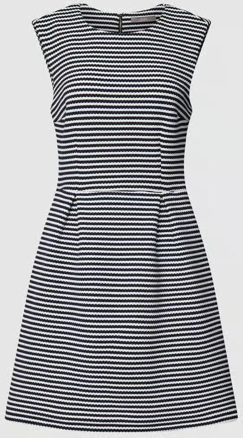 Jake*s Collection Knielange jurk met streepmotief - Foto 2