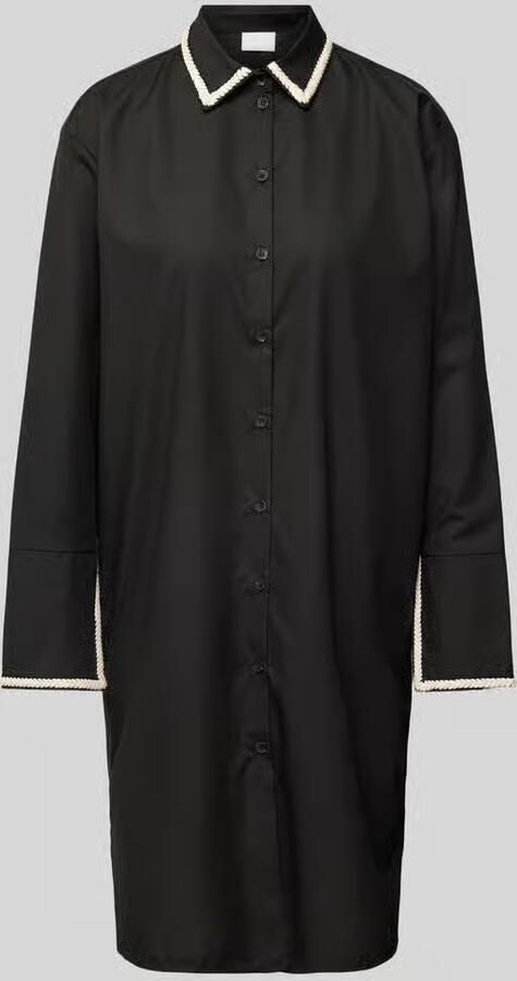 Jake*s Collection Knielange overhemdjurk met doorknoopsluiting - Foto 2