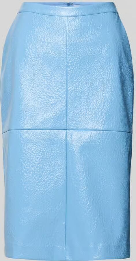 Jake*s Collection Knie-lange rok met naadritssluiting - Foto 2