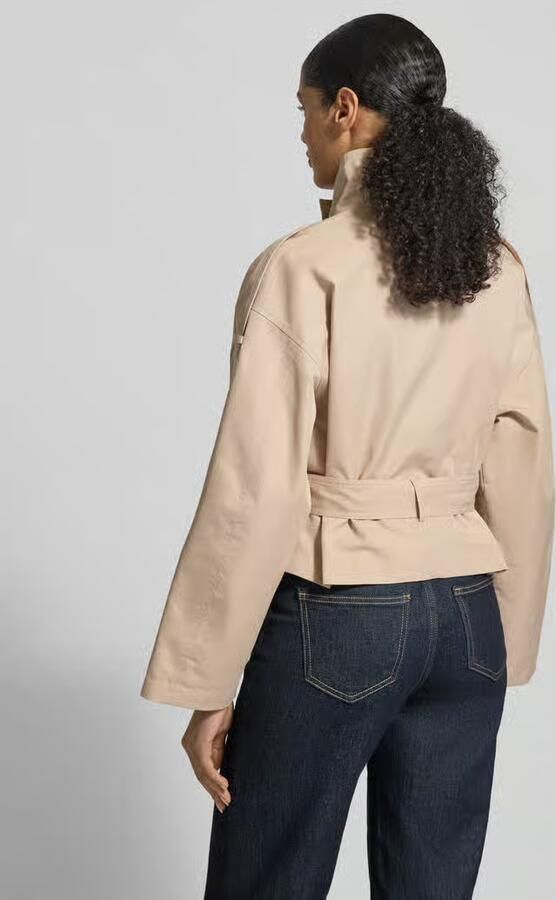 Jake*s Collection Korte trenchjack met Tailleriem - Foto 4
