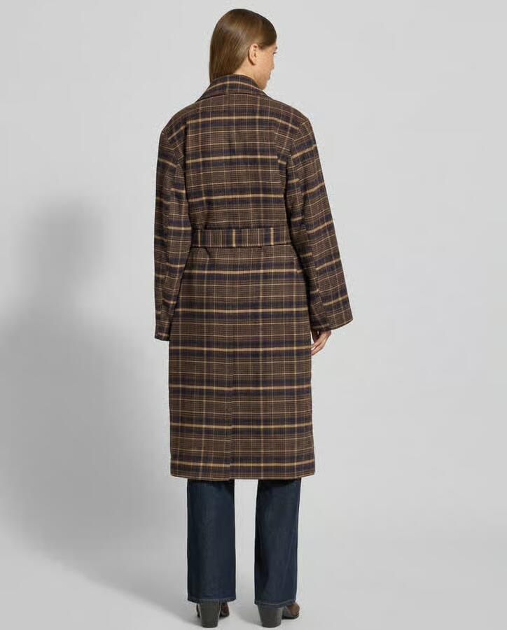 Jake*s Collection Langs jas met strikceintuur