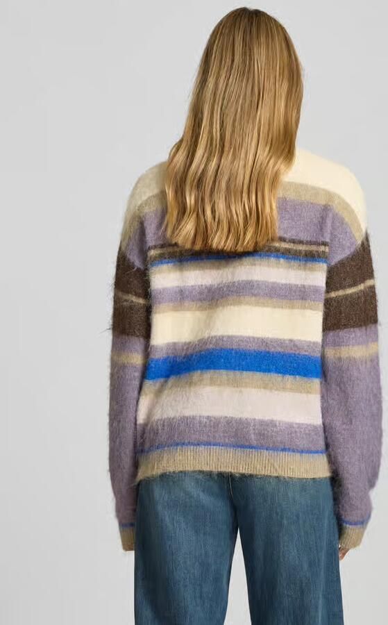 Jake*s Collection Gebreide pullover met extra brede schouders
