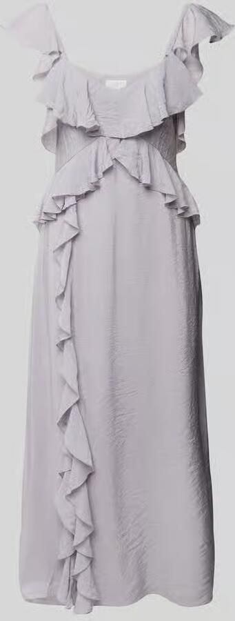 Jake*s Collection Maxi-jurk met volants - Foto 2