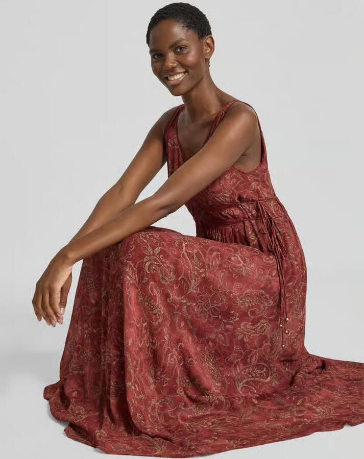 Jake*s Collection maxi-jurk van pure viscose - Foto 2