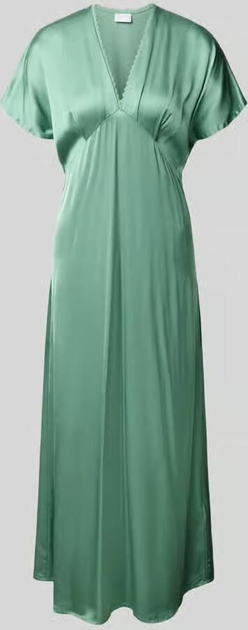 Jake*s Collection maxi-jurk van viscose met V-hals - Foto 2