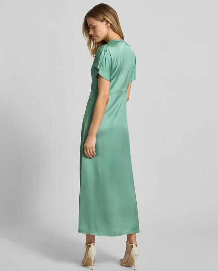 Jake*s Collection maxi-jurk van viscose met V-hals - Foto 2