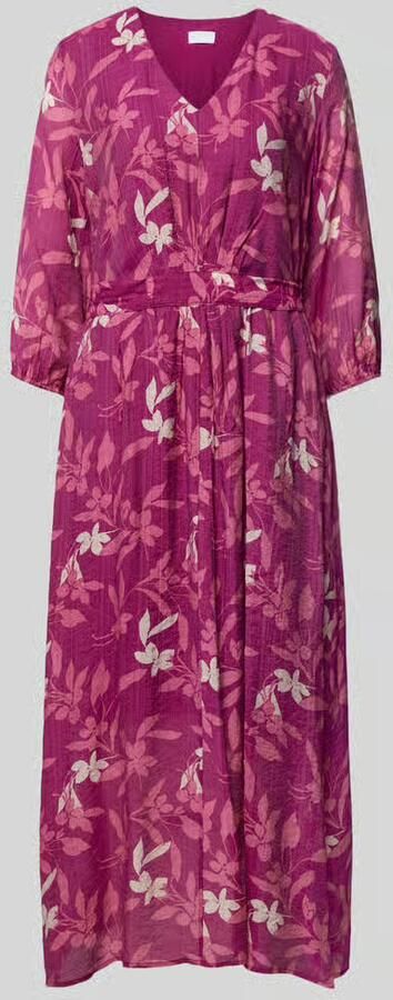 Jake*s Collection Midi-jurk met all-over print - Foto 2
