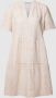 Jake*s Collection Jurk in laagjeslook met broderie anglaise - Thumbnail 1