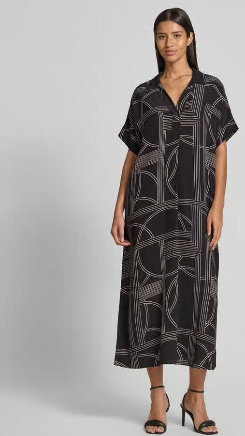 Jake*s Collection Midi-jurk met overhemdkraag - Foto 2