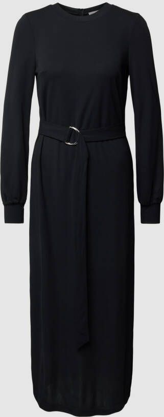 Jake*s Collection Midi-jurk met strikceintuur