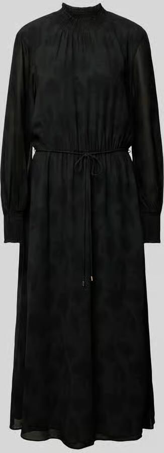 Jake*s Collection Midi-jurk met strikceintuur