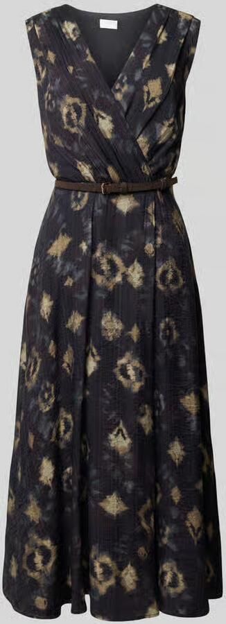 Jake*s Collection Midi-jurk met V-hals - Foto 2