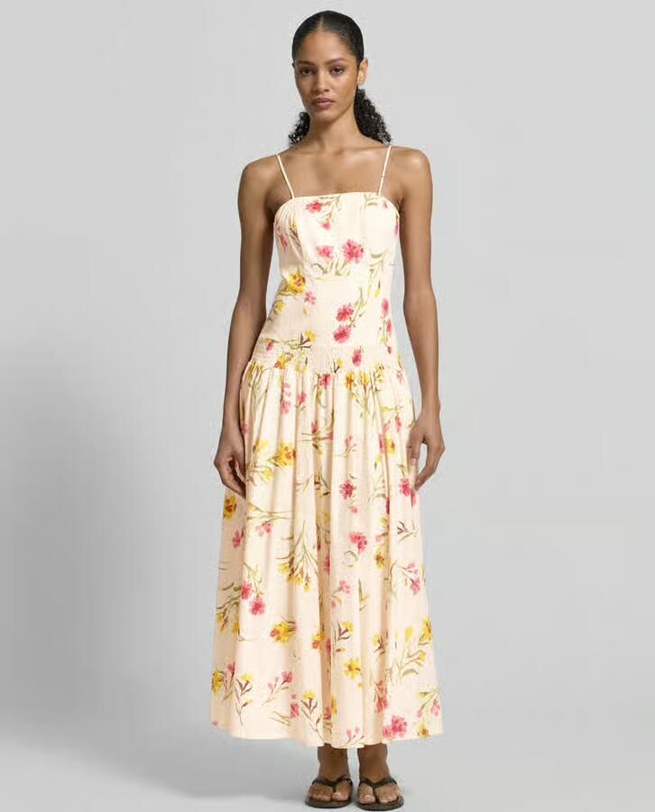 Jake*s Collection Midi-jurk met verstelbare bandjes - Foto 2