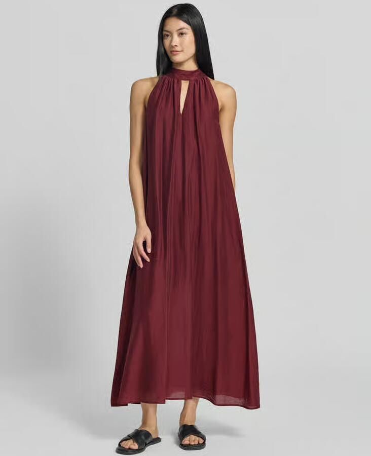 Jake*s Collection Midi-jurk van lyocellmix met cut-out - Foto 2