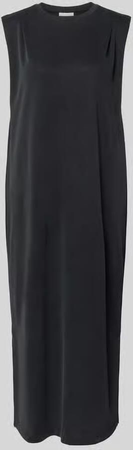 Jake*s Collection midi-jurk van modalmix met ronde hals - Foto 2