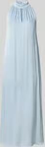 Jake*s Collection midi-jurk van viscosemix met halter