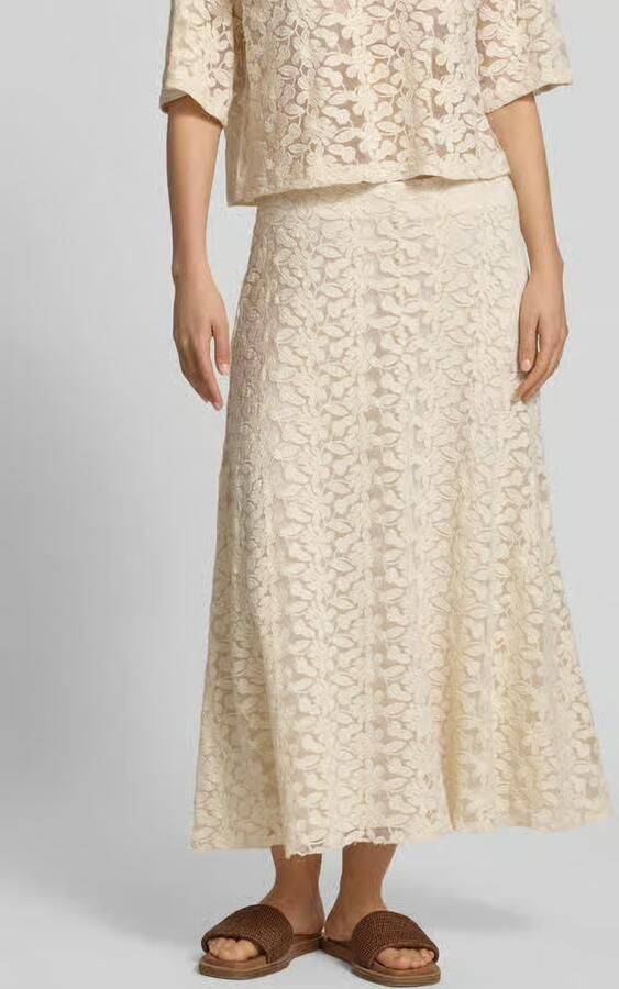 Jake*s Collection midirok in all-over look - Foto 2