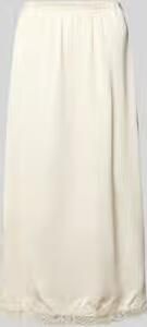 Jake*s Collection Midirok van viscose met kant
