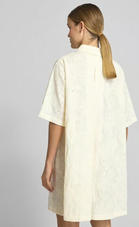 Jake*s Collection Mini-jurk met broderie anglaise - Foto 4