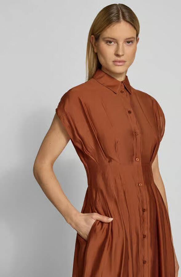 Jake*s Collection overhemdjurk met Knoopsluiting