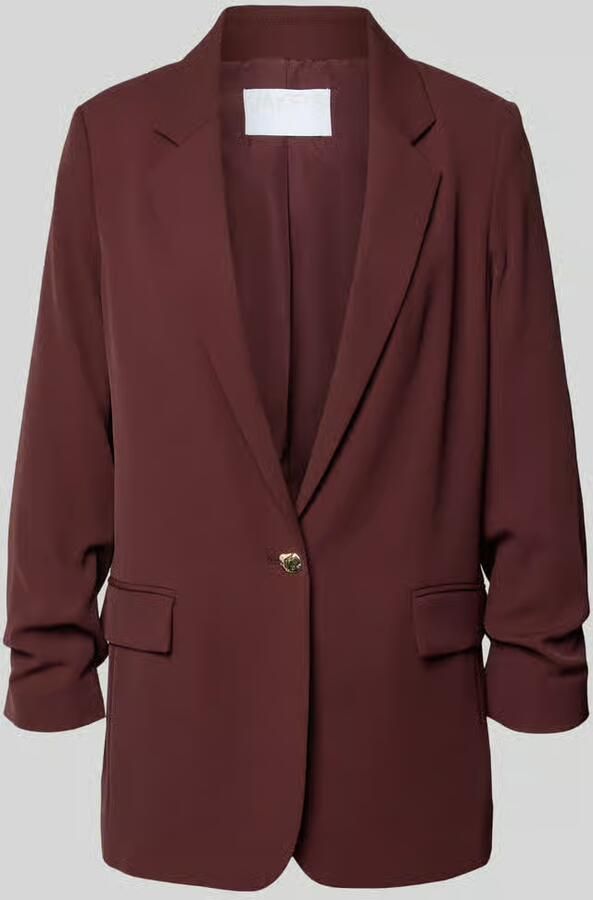 Jake*s Collection Oversized blazer met rimpelingen