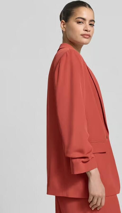 Jake*s Collection Oversized blazer met rimpelingen