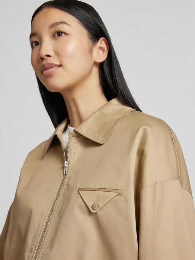 Jake*s Collection Oversized blousons met borstzak